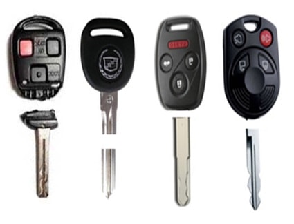 Broken car key replacement