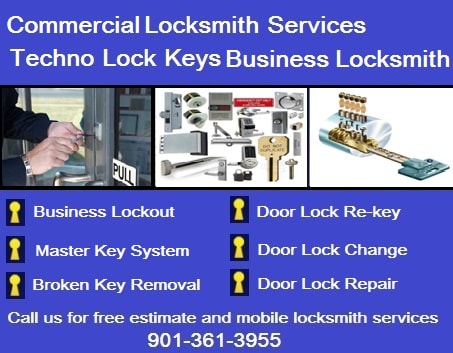 Commercial locksmith services